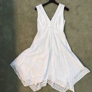 Lilly Pulitzer White Lace Dress